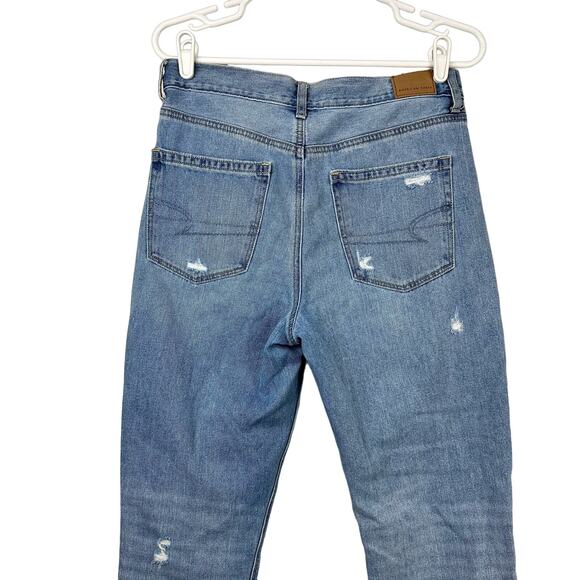 American Eagle Mom Jeans 6 Distressed - Picture 5 of 14